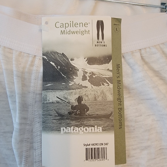 Patagonia Capilene midweight bottoms size Large NWT - Picture 4 of 5